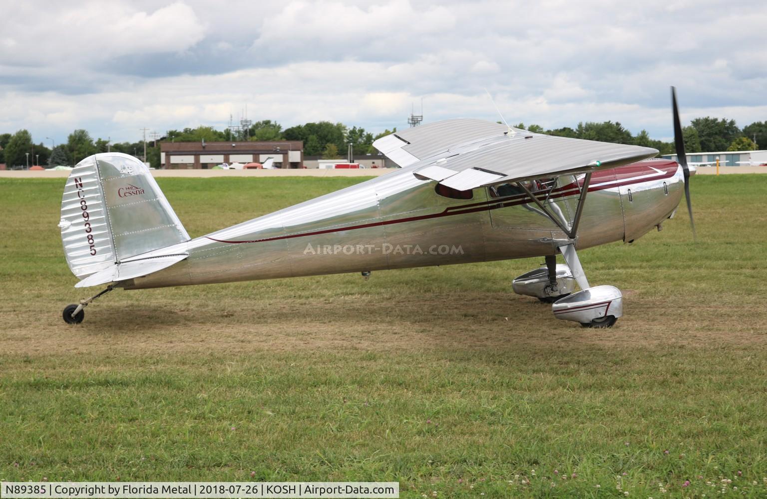 N89385, 1946 Cessna 140 C/N 8417, Cessna 140