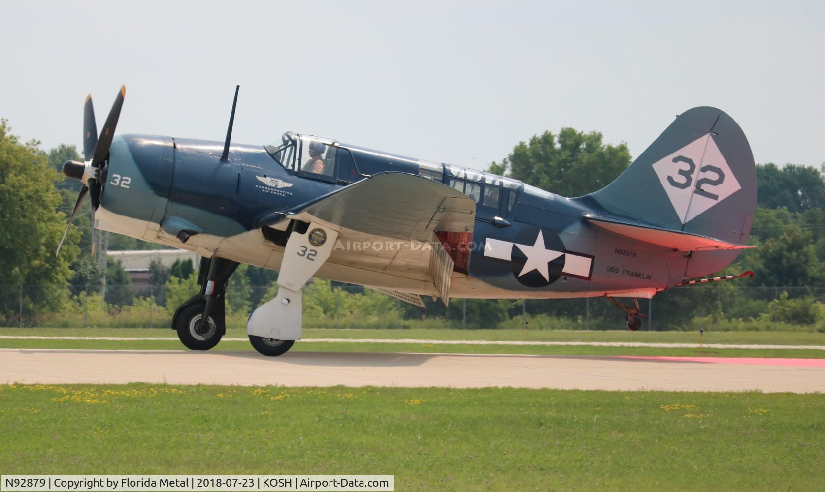 N92879, 1944 Curtiss SB2C-5 Helldiver C/N 83725, SB2C-5