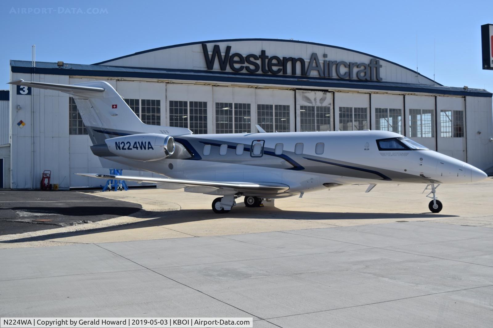 N224WA, 2017 Pilatus PC-24 C/N 102, Pilatus' new Jet.