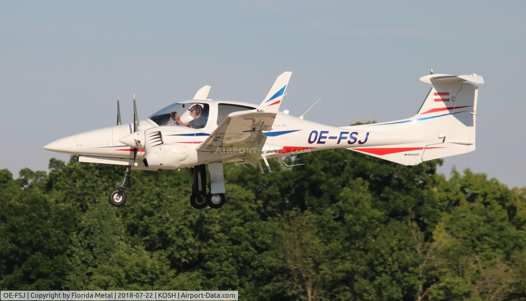 OE-FSJ, Diamond DA-42M Twin Star C/N 42.N020, DA-42M