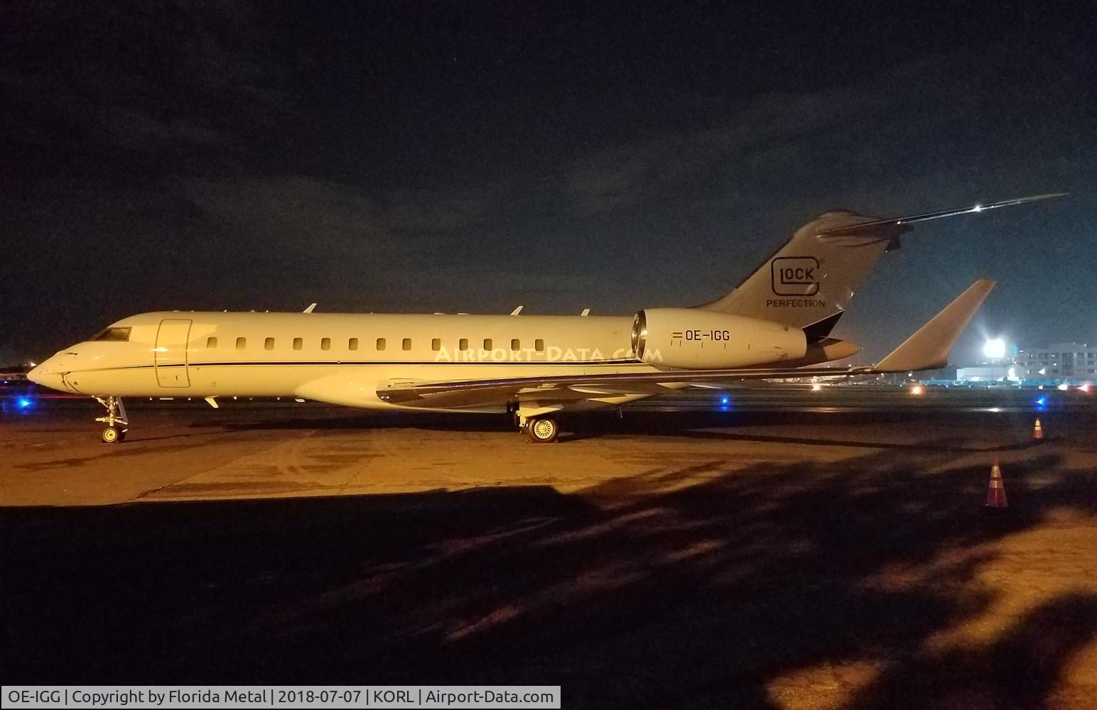 OE-IGG, 2007 Bombardier BD-700-1A10 Global Express XRS C/N 9251, Global Express