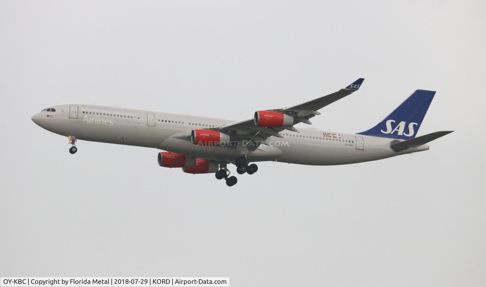 OY-KBC, 2002 Airbus A340-313X C/N 467, Scandinavian