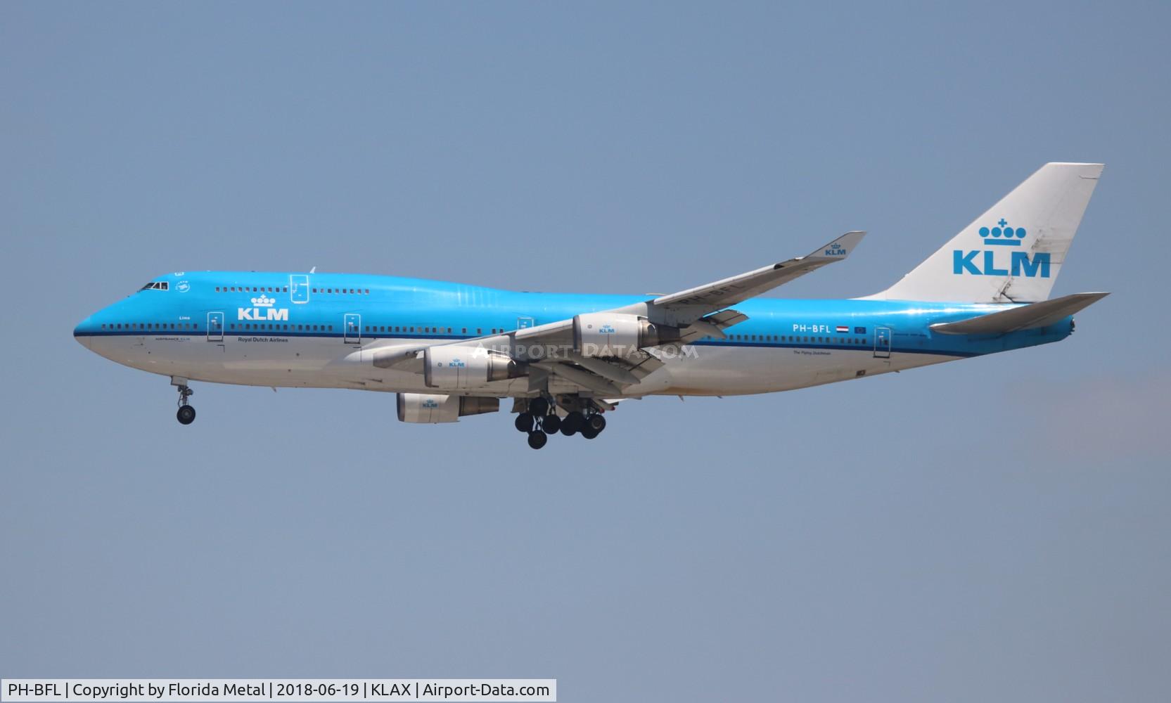 PH-BFL, 1991 Boeing 747-406 C/N 25356, KLM 747-400
