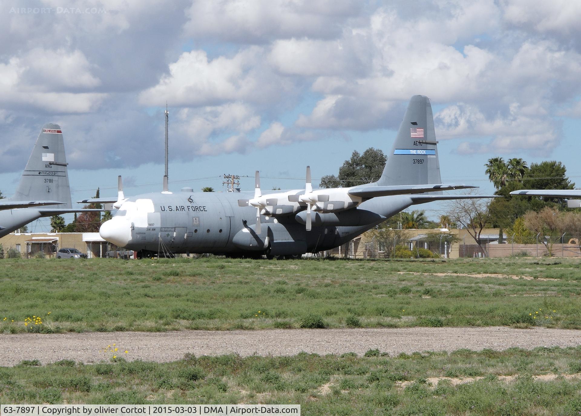 63-7897, Lockheed C130E Hercules C/N 382-3968, AMARG