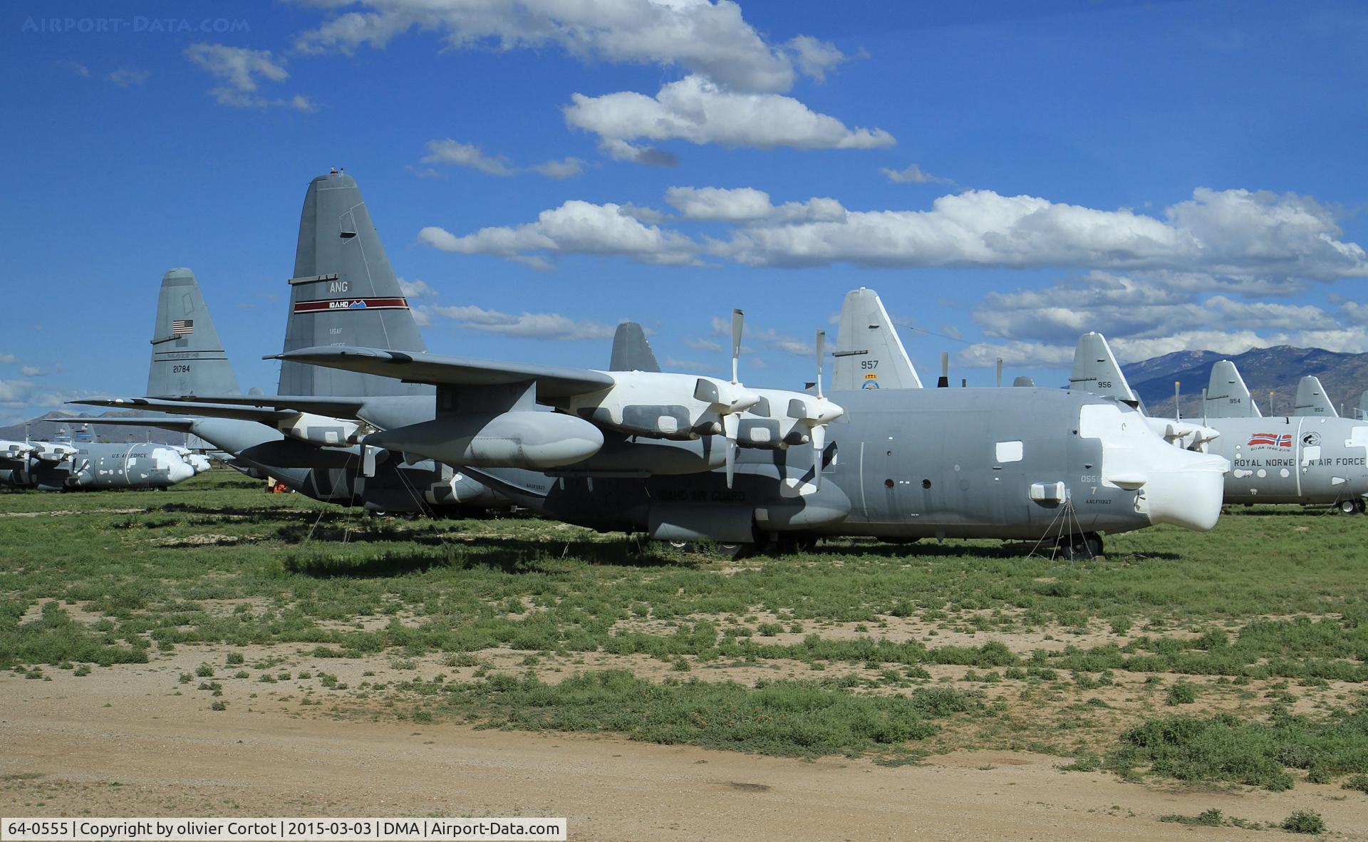 64-0555, 1964 Lockheed MC-130E Hercules C/N 382-4056, boneyard 2015