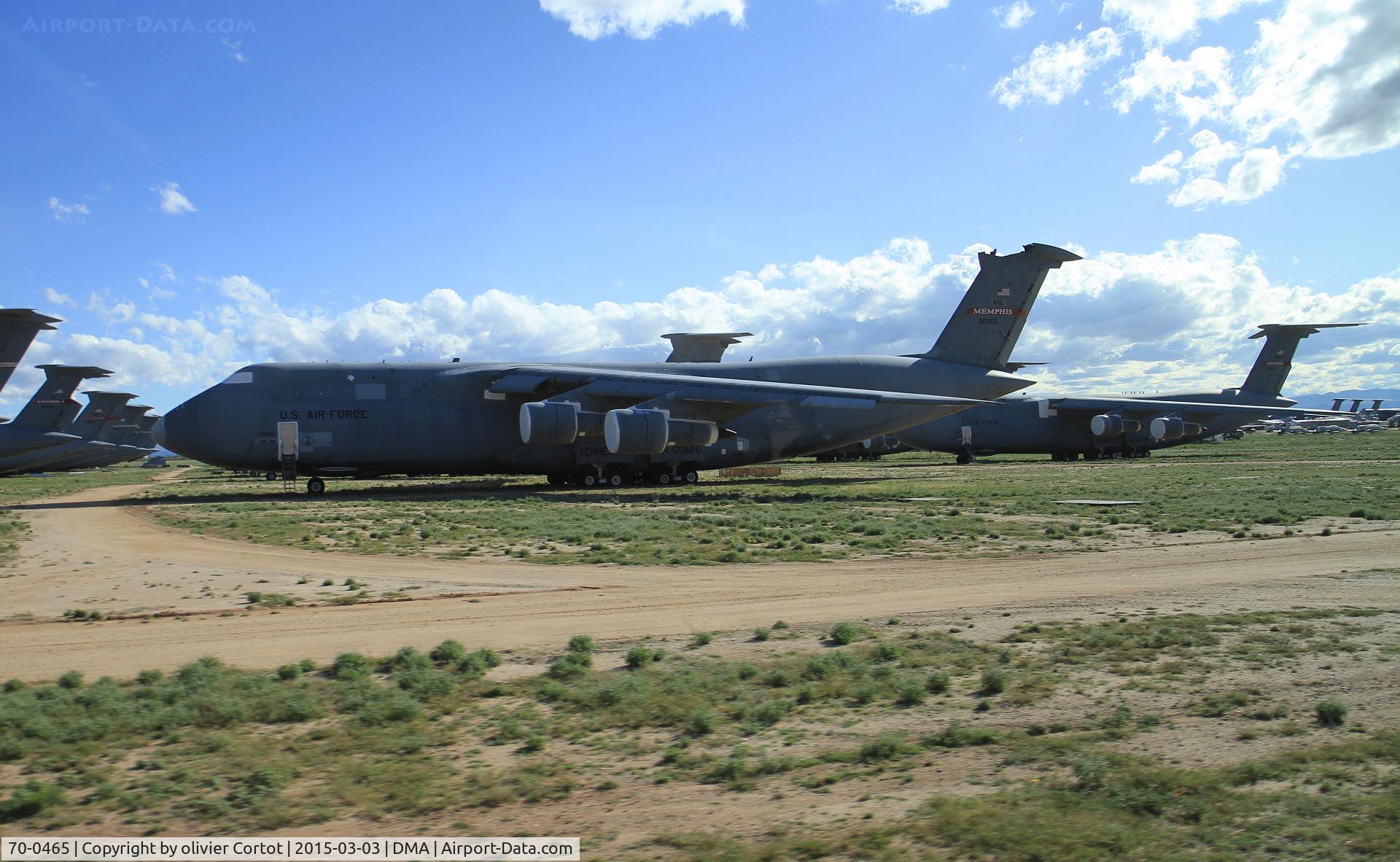 70-0465, 1970 Lockheed C-5A Galaxy C/N 500-0079, boneyard 2015