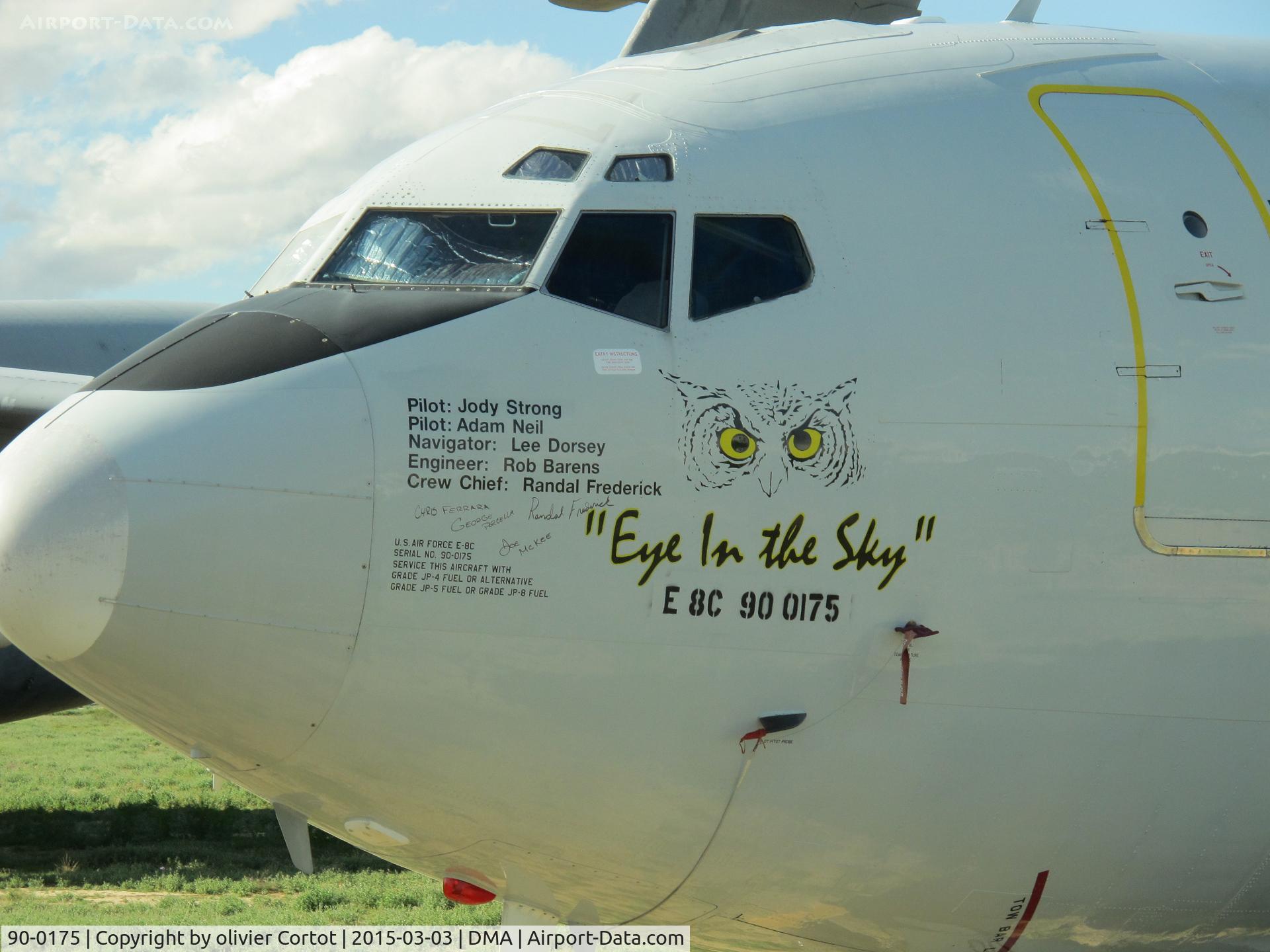 90-0175, 1968 Northrop Grumman E-8C J-STARS C/N 19621/652/T-3, 