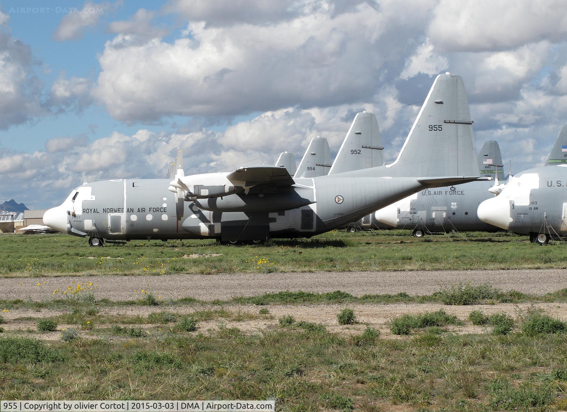 955, 1969 Lockheed C-130H Hercules C/N 382-4337, stored at Davis Monthan