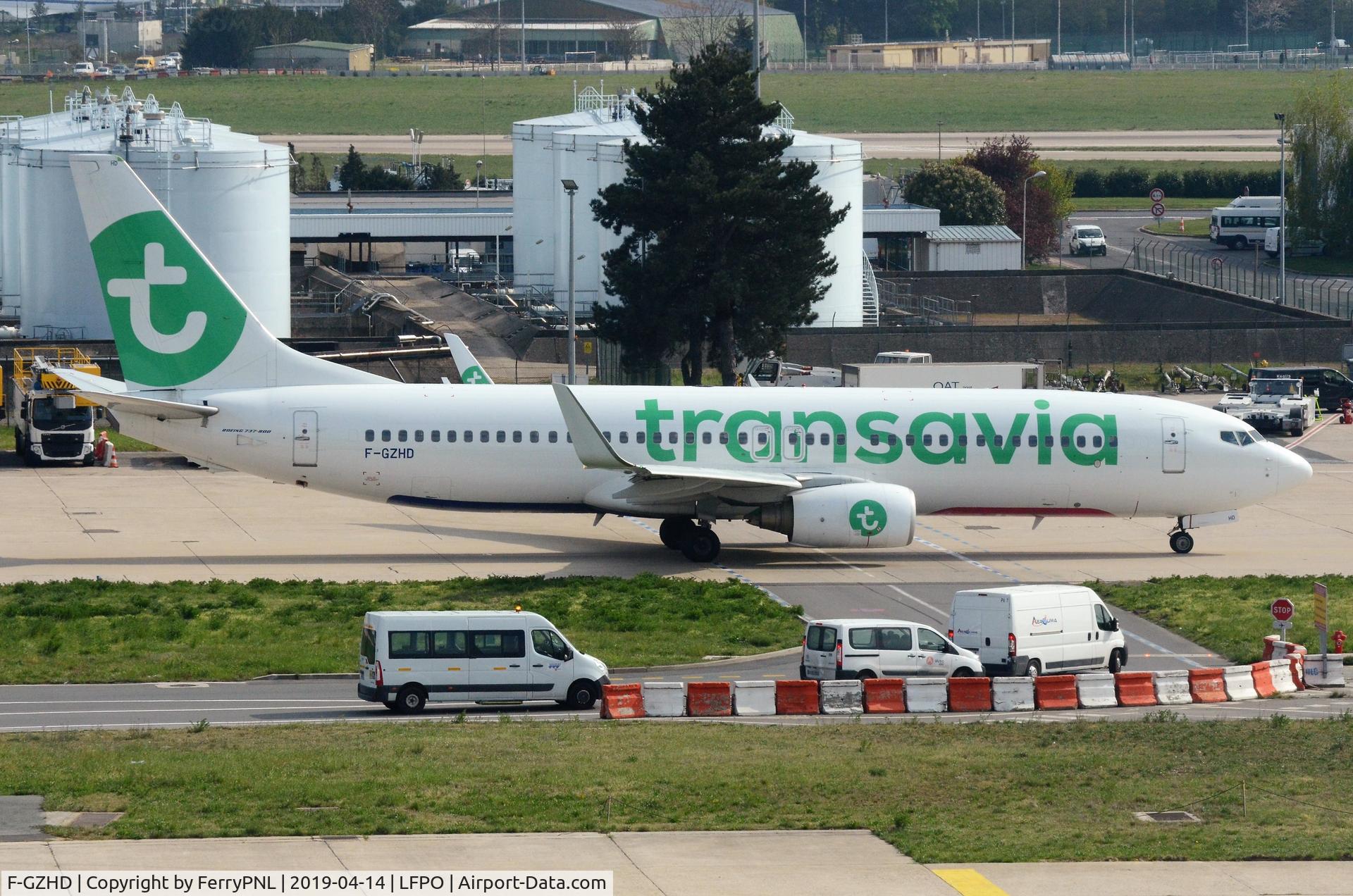 F-GZHD, 2008 Boeing 737-8K2 C/N 29650, Transavia B738 taxying