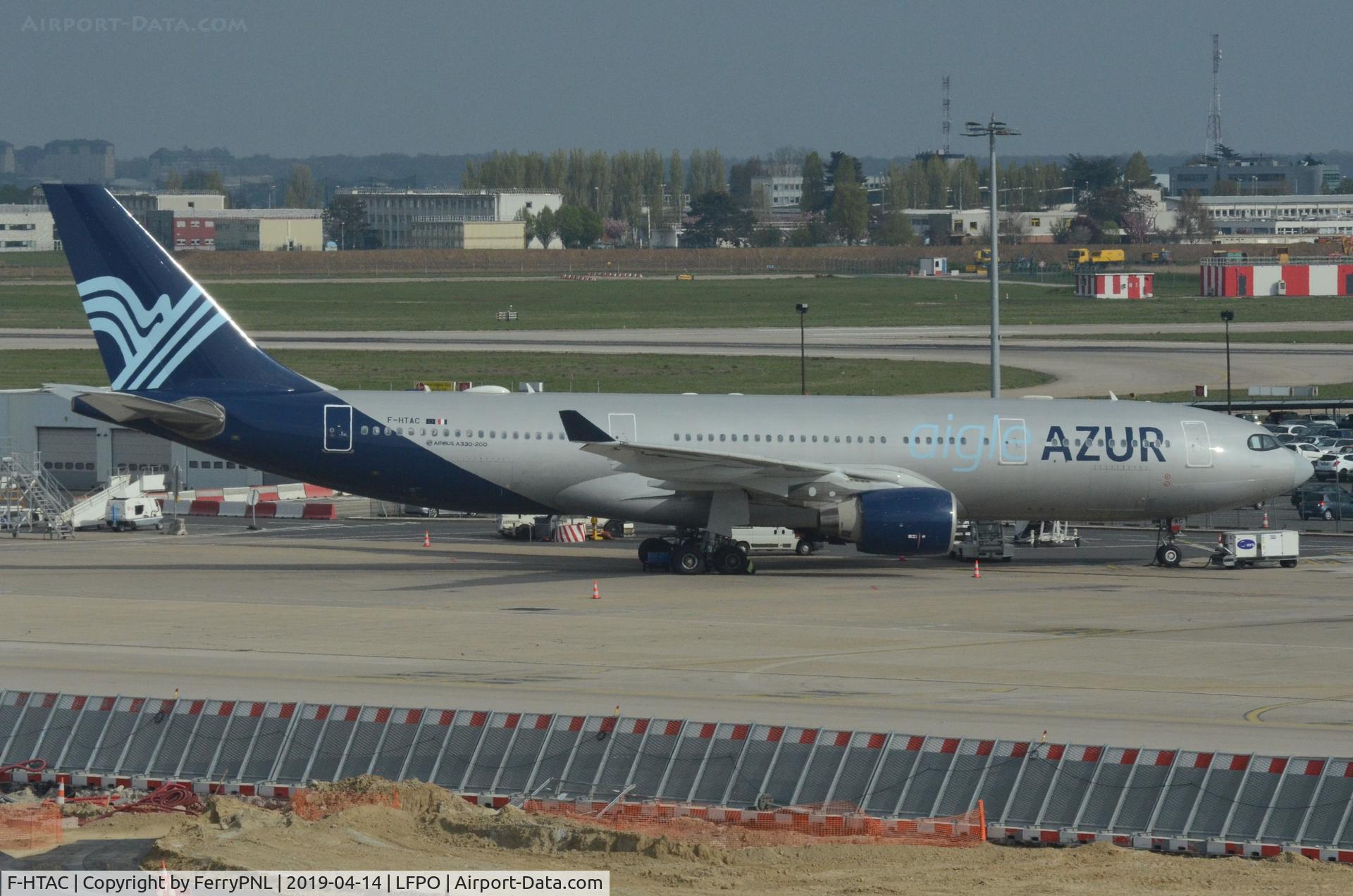F-HTAC, 2002 Airbus A330-223 C/N 493, Aigle Azur A332 parked at Orly