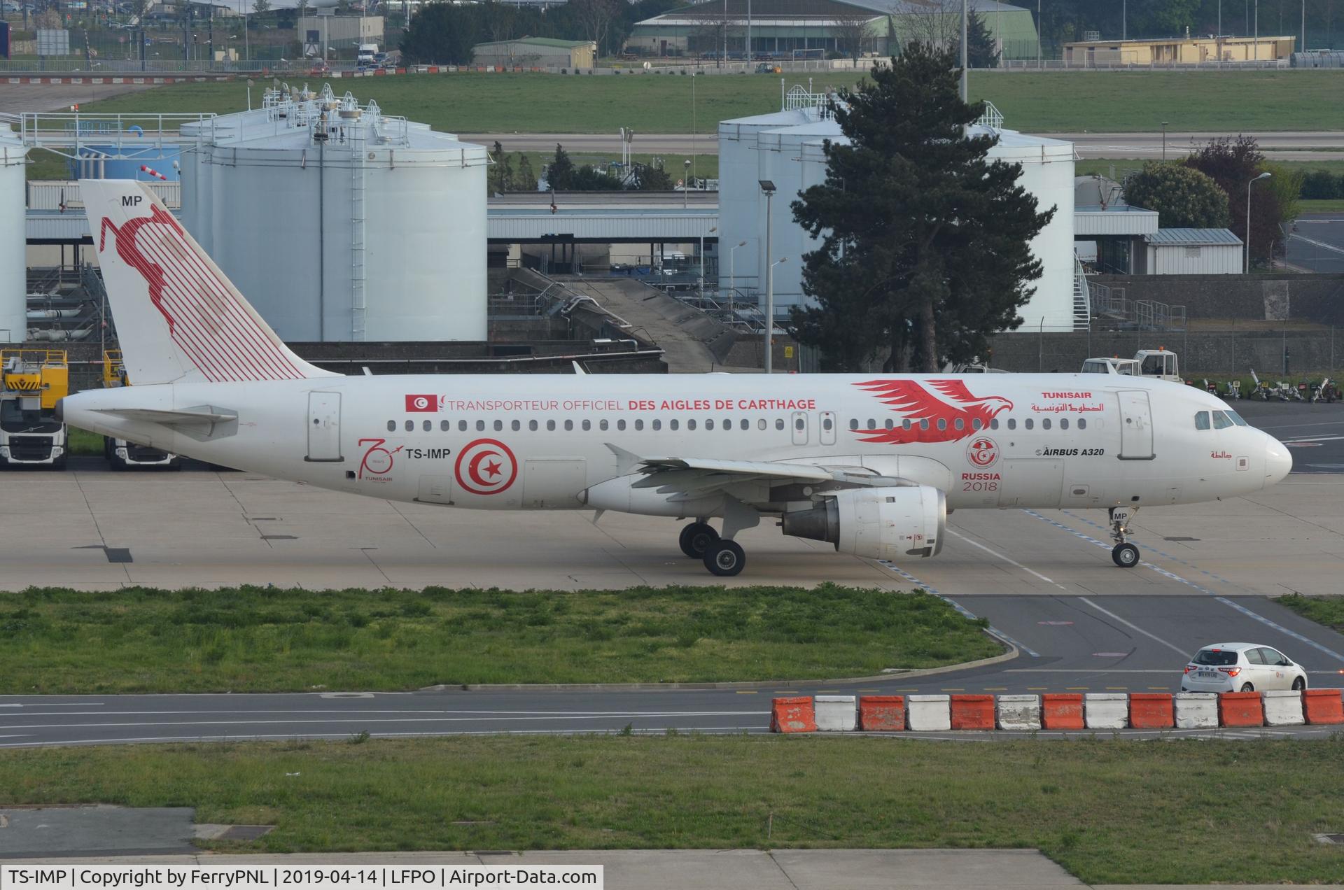 TS-IMP, 2002 Airbus A320-211 C/N 1700, Tunisair A320