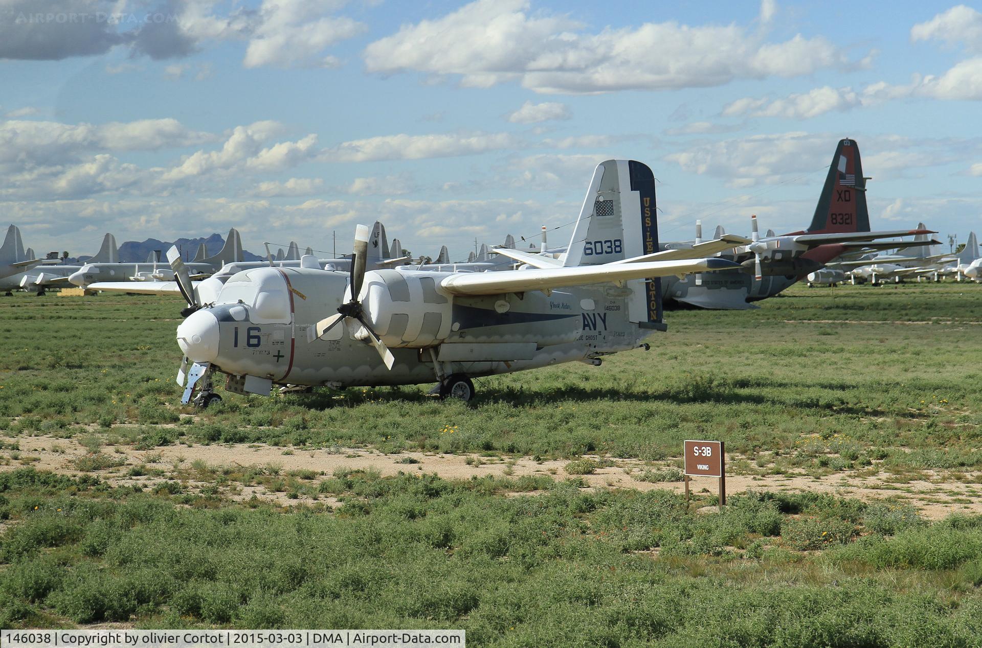 146038, Grumman C-1A Trader C/N 68, Boneyard 2015