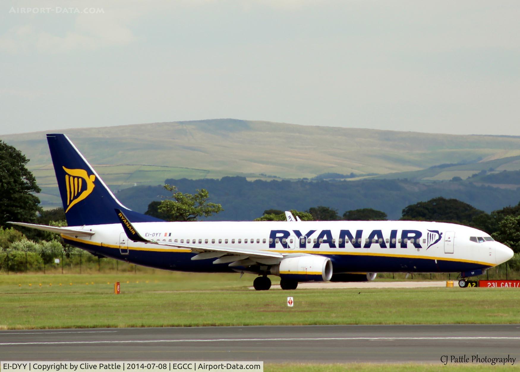 EI-DYY, 2008 Boeing 737-8AS C/N 37521, @ EGCC
