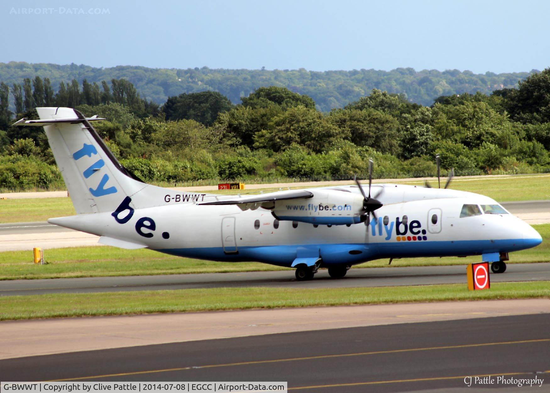 G-BWWT, 1995 Dornier 328-100 C/N 3022, @ EGCC