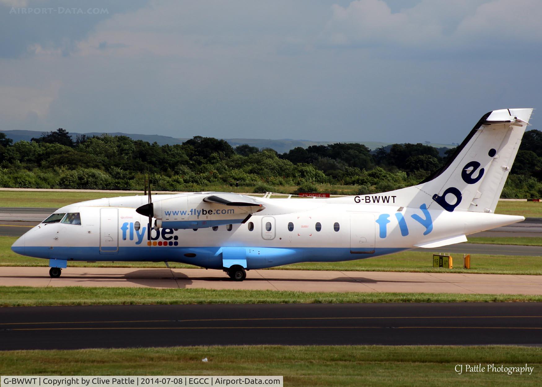 G-BWWT, 1995 Dornier 328-100 C/N 3022, @ EGCC
