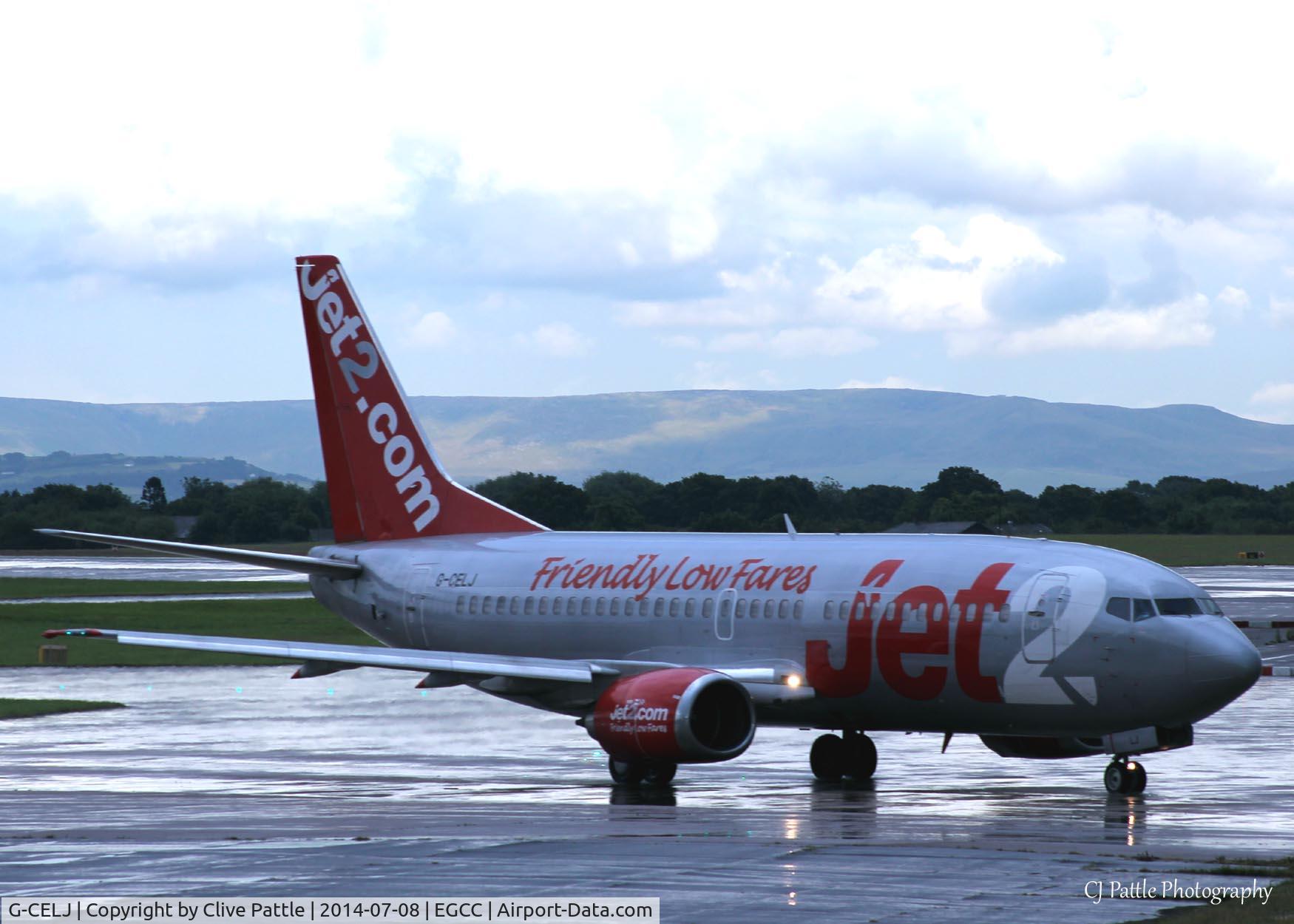 G-CELJ, 1986 Boeing 737-330 C/N 23529, @ EGCC