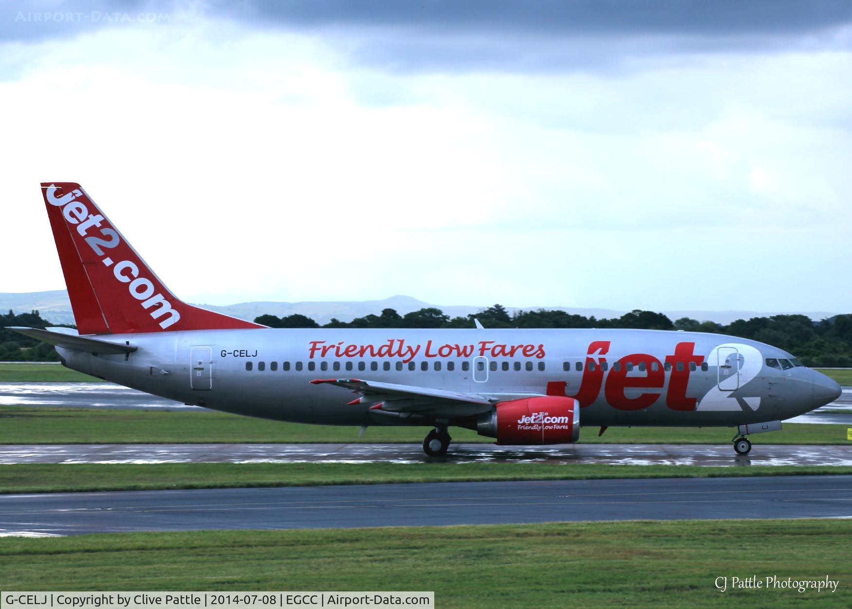 G-CELJ, 1986 Boeing 737-330 C/N 23529, @ EGCC
