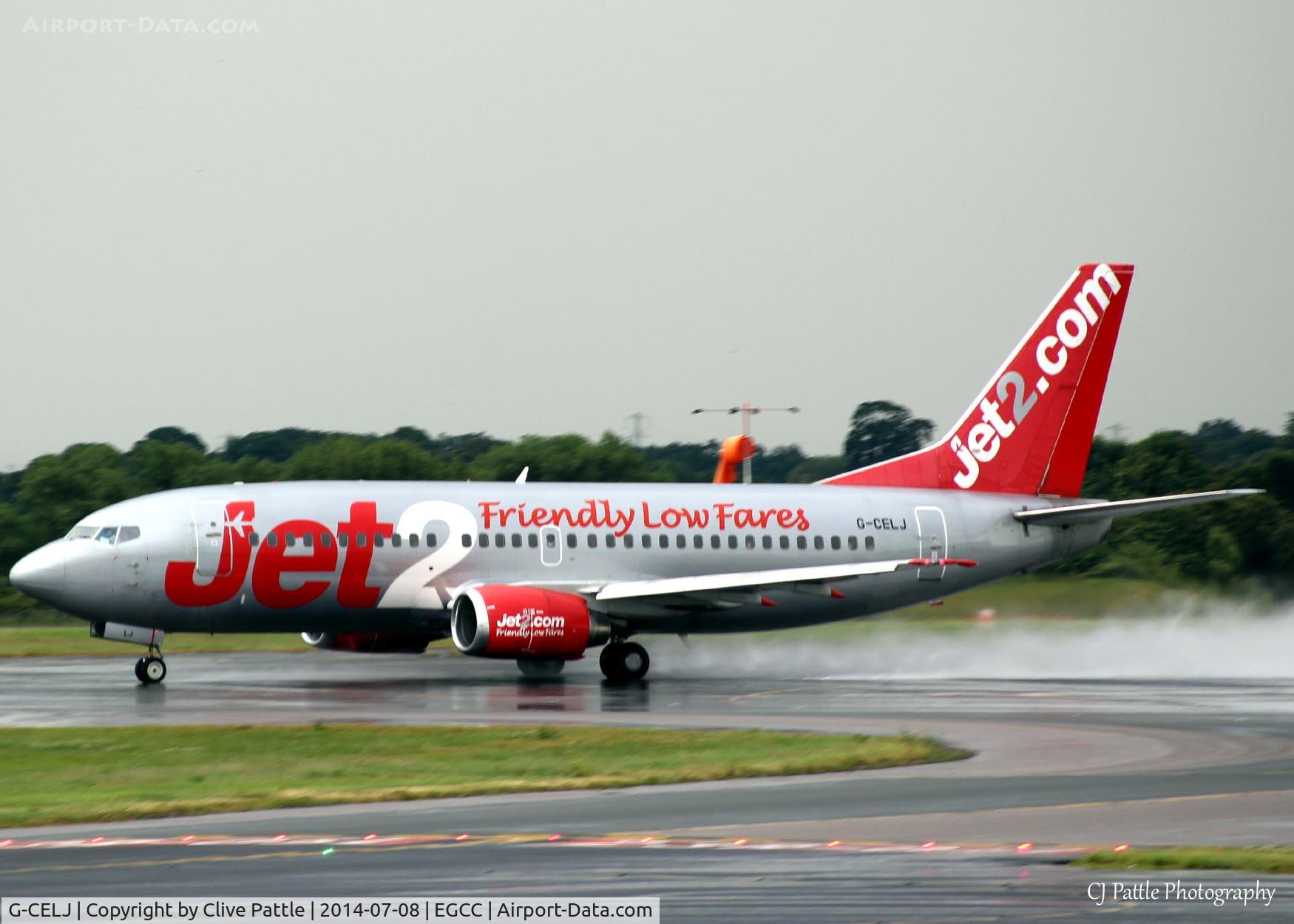 G-CELJ, 1986 Boeing 737-330 C/N 23529, @ EGCC