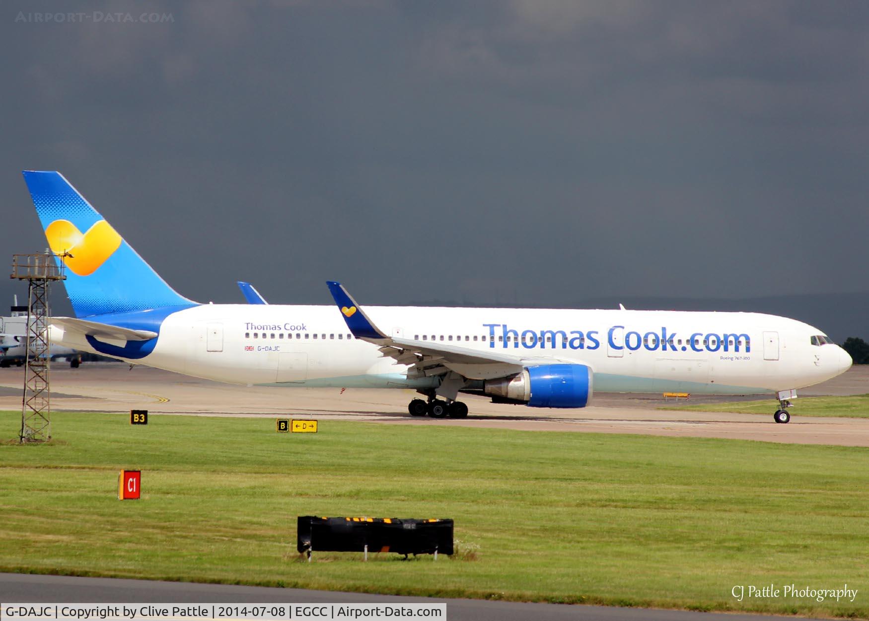 G-DAJC, 1994 Boeing 767-31K C/N 27206, @ EGCC