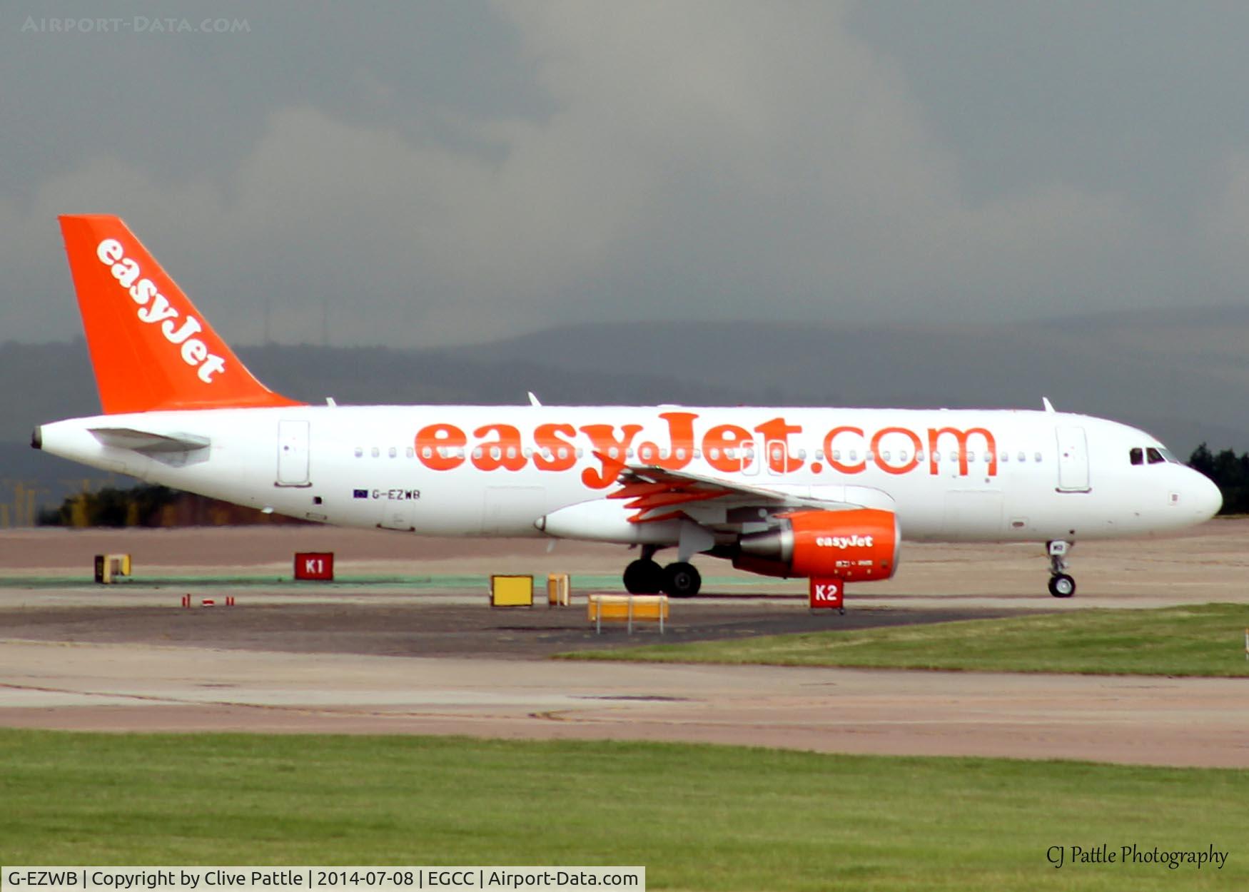 G-EZWB, 2012 Airbus A320-214 C/N 5224, @ EGCC