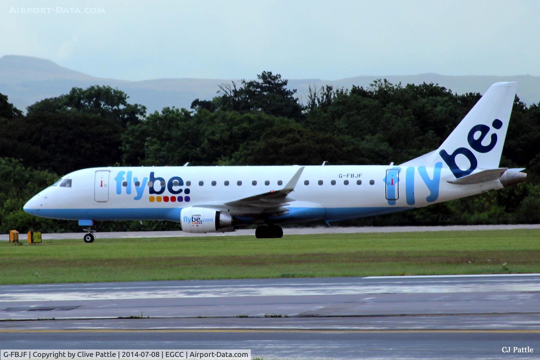 G-FBJF, 2012 Embraer 175STD (ERJ-170-200) C/N 17000341, @ EGCC