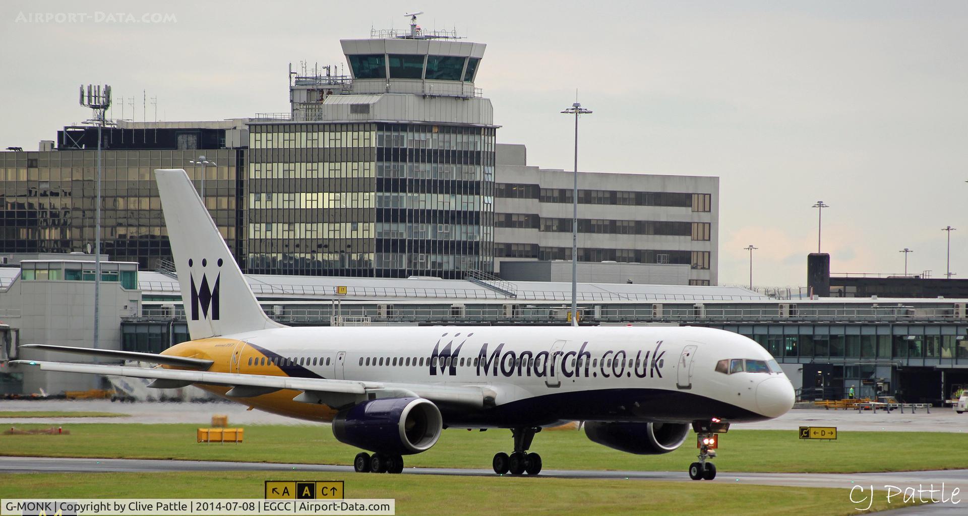 G-MONK, 1988 Boeing 757-2T7 C/N 24105, @ EGCC