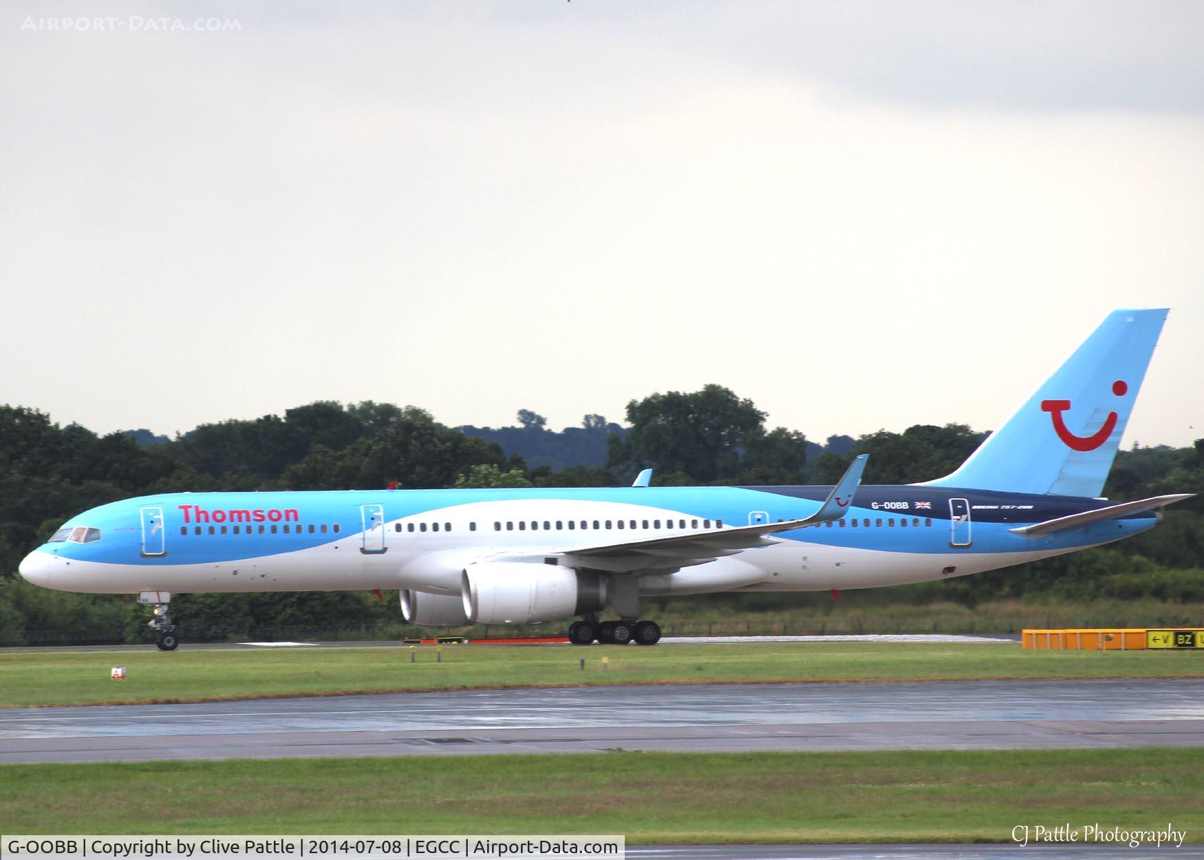 G-OOBB, 2000 Boeing 757-26N C/N 32447, @ EGCC