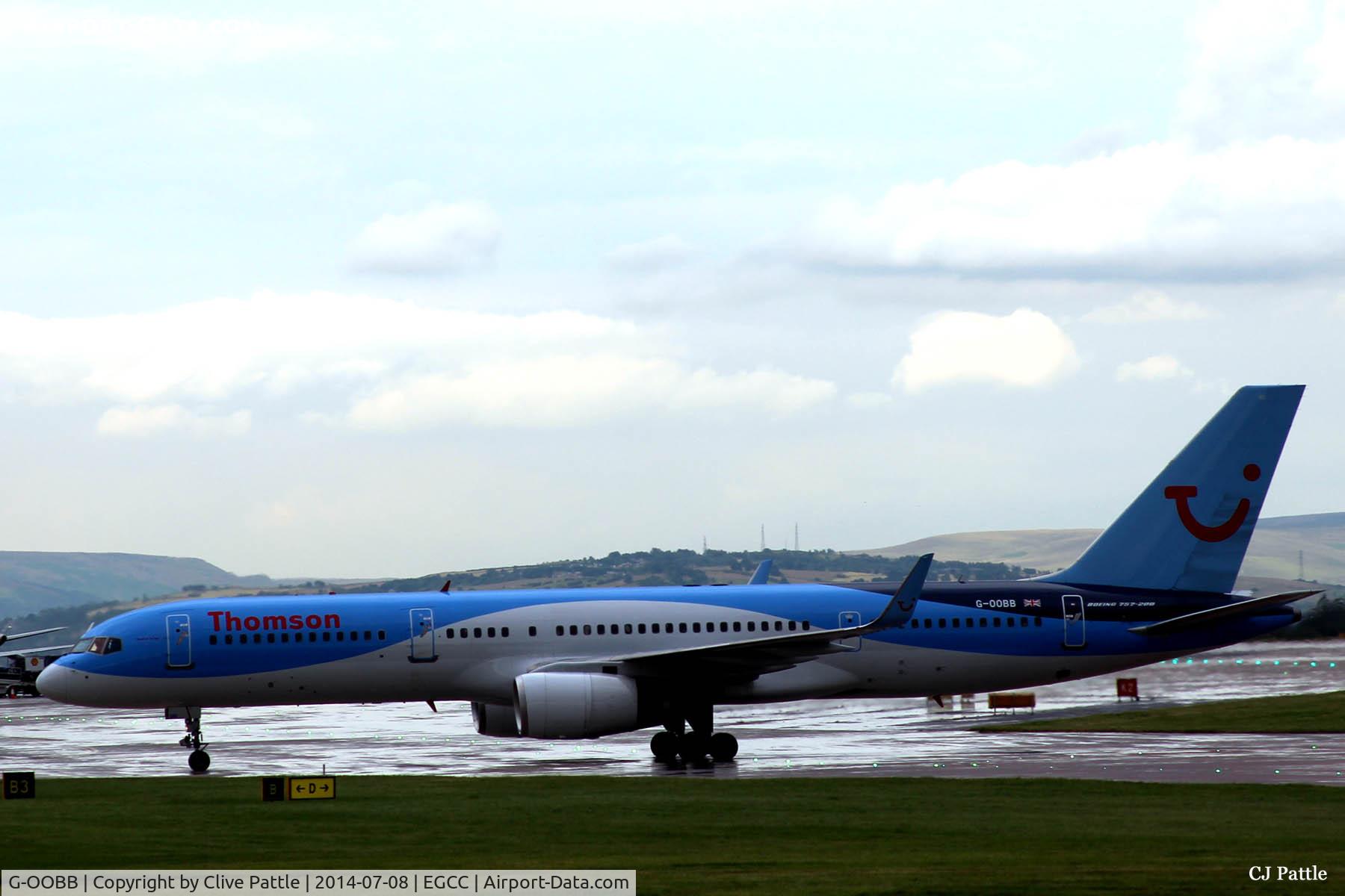 G-OOBB, 2000 Boeing 757-26N C/N 32447, @ EGCC