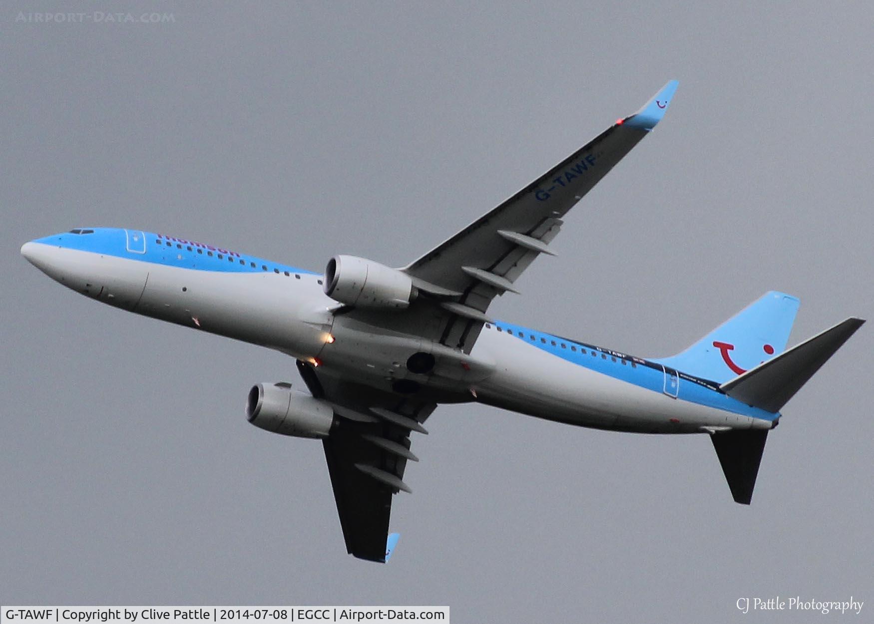 G-TAWF, 2012 Boeing 737-8K5 C/N 37244, @ EGCC