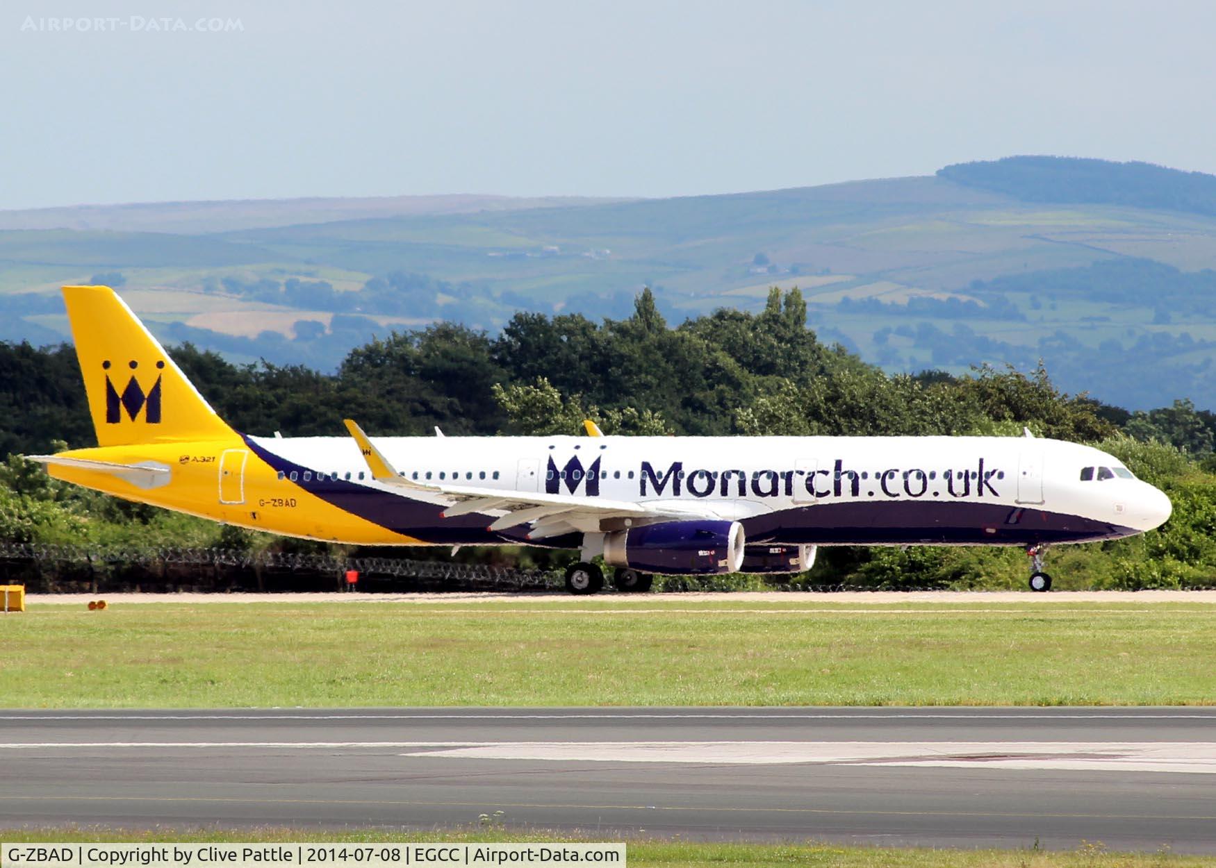 G-ZBAD, 2013 Airbus A321-231 C/N 5582, @ EGCC