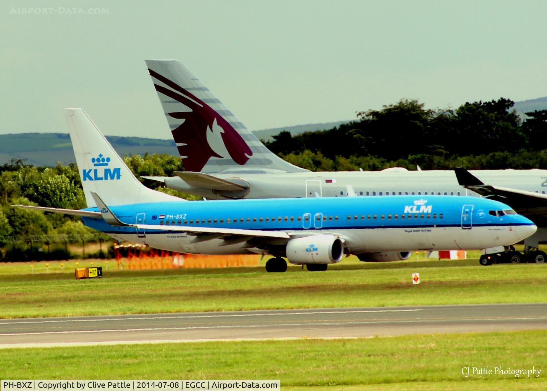PH-BXZ, 2008 Boeing 737-8K2 C/N 30368, @ EGCC
