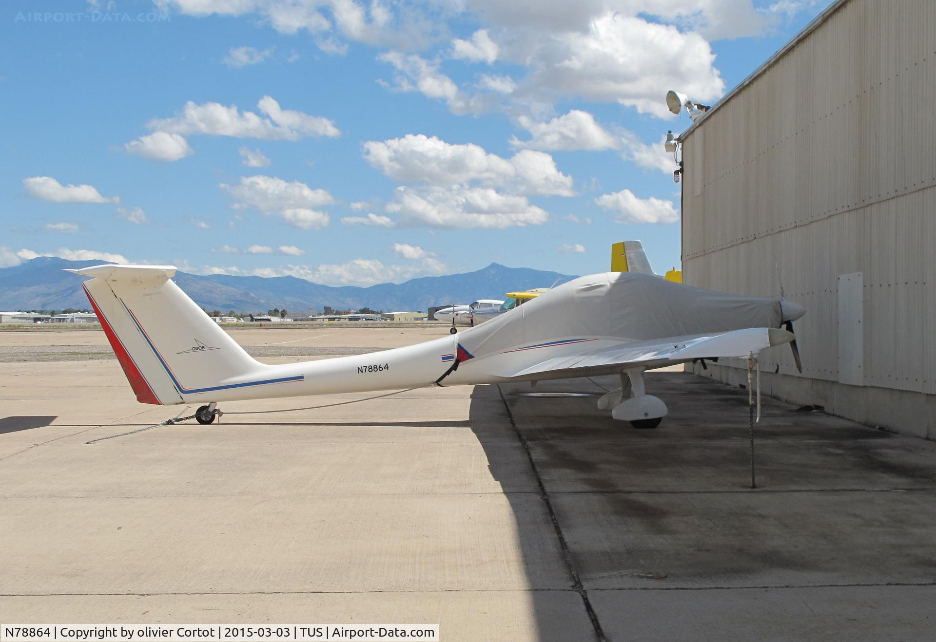 N78864, 1984 Grob G-109B C/N 6236, Tucson airport