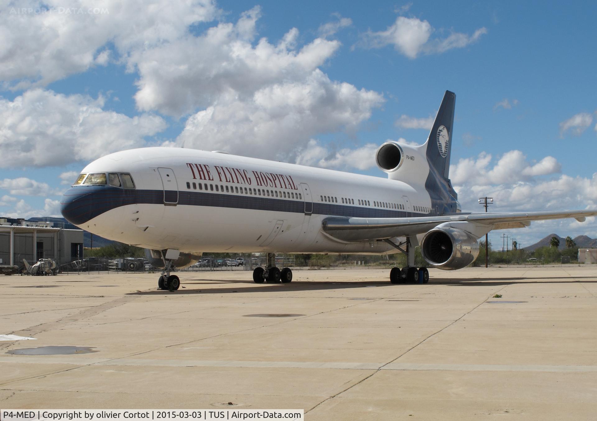 P4-MED, 1974 Lockheed L-1011-385-1-15 TriStar 100 C/N 193L-1064, Tucson airport