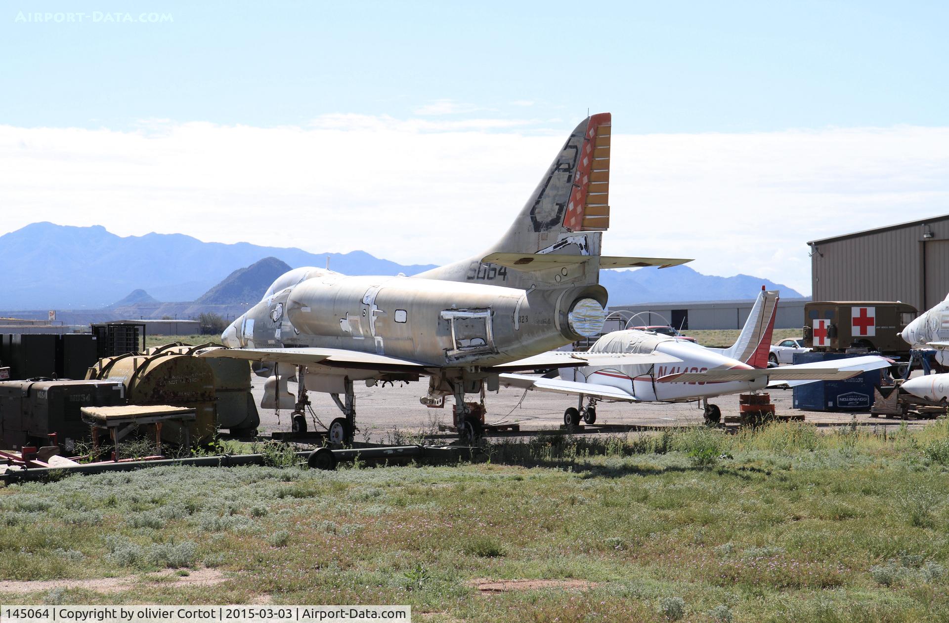 145064, Douglas A-4C Skyhawk C/N 12310, Avra valley