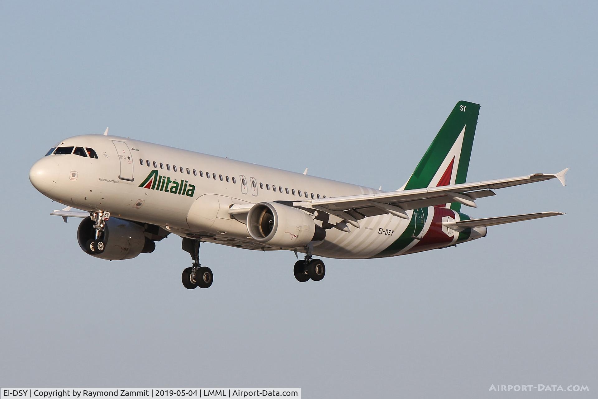 EI-DSY, 2008 Airbus A320-216 C/N 3666, A320 EI-DSY Alitalia