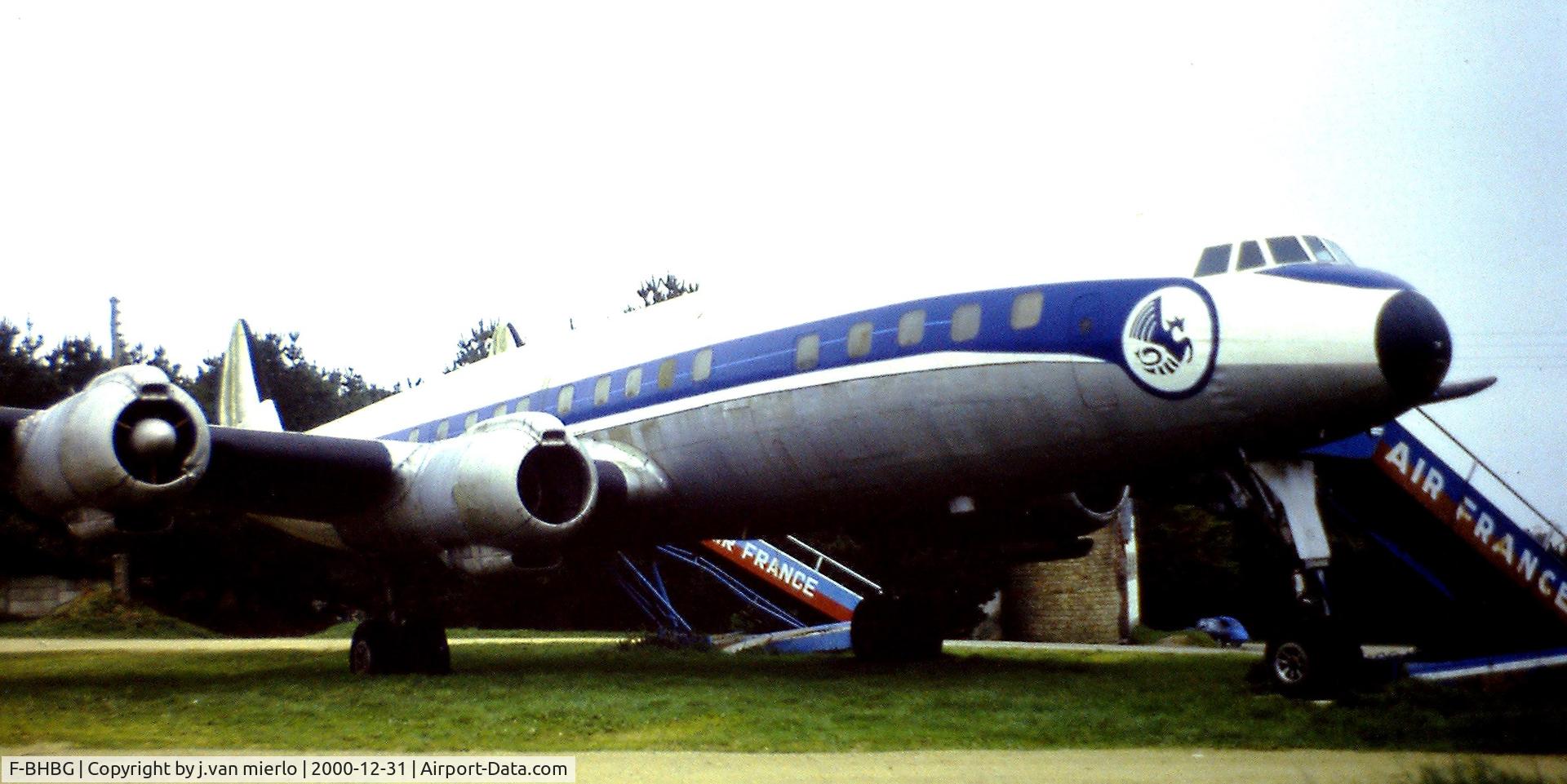 F-BHBG, 1955 Lockheed L-1049G Super Constellation C/N 4626, mid'80s