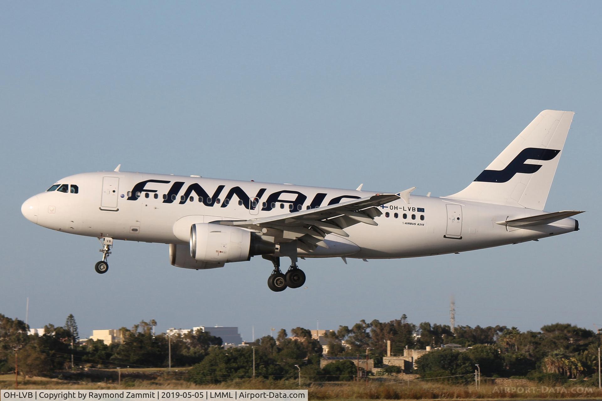 OH-LVB, 1999 Airbus A319-112 C/N 1107, A319 OH-LVB Finnair