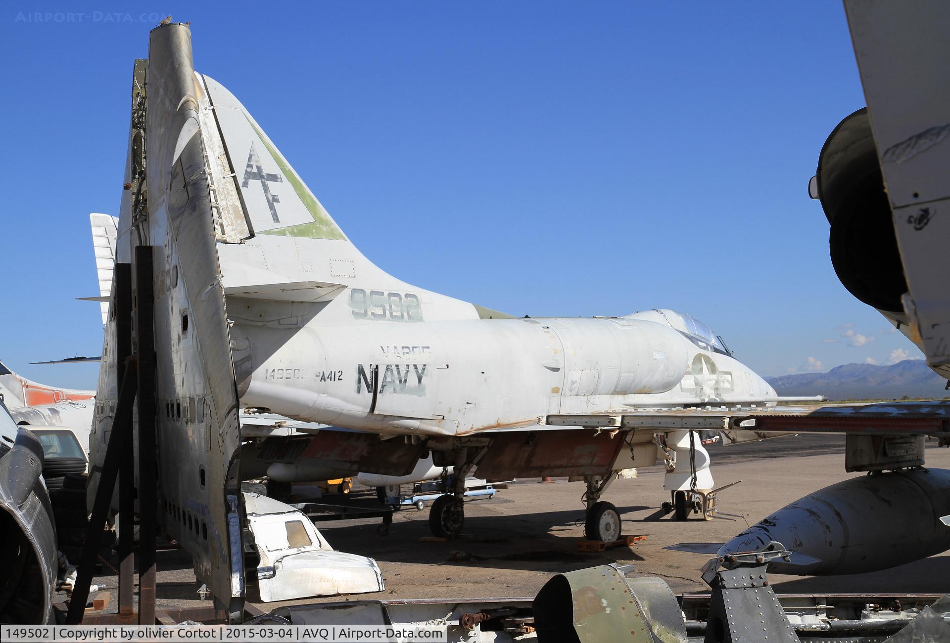 149502, Douglas A4D-2N Skyhawk C/N 12827, Marana airport
