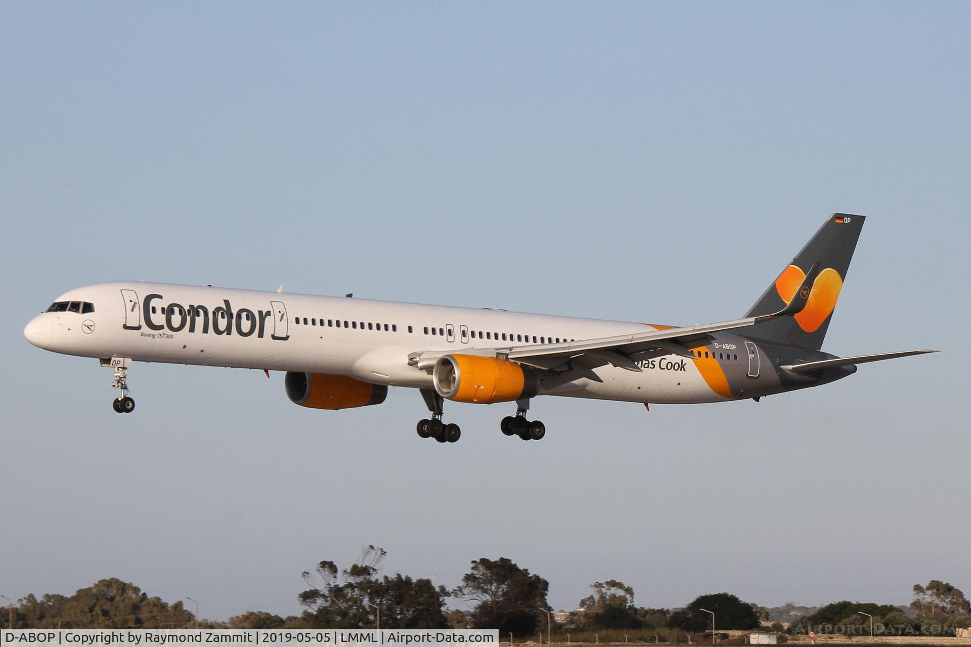 D-ABOP, 2001 Boeing 757-3CQ C/N 32241, B757 D-ABOP Condor