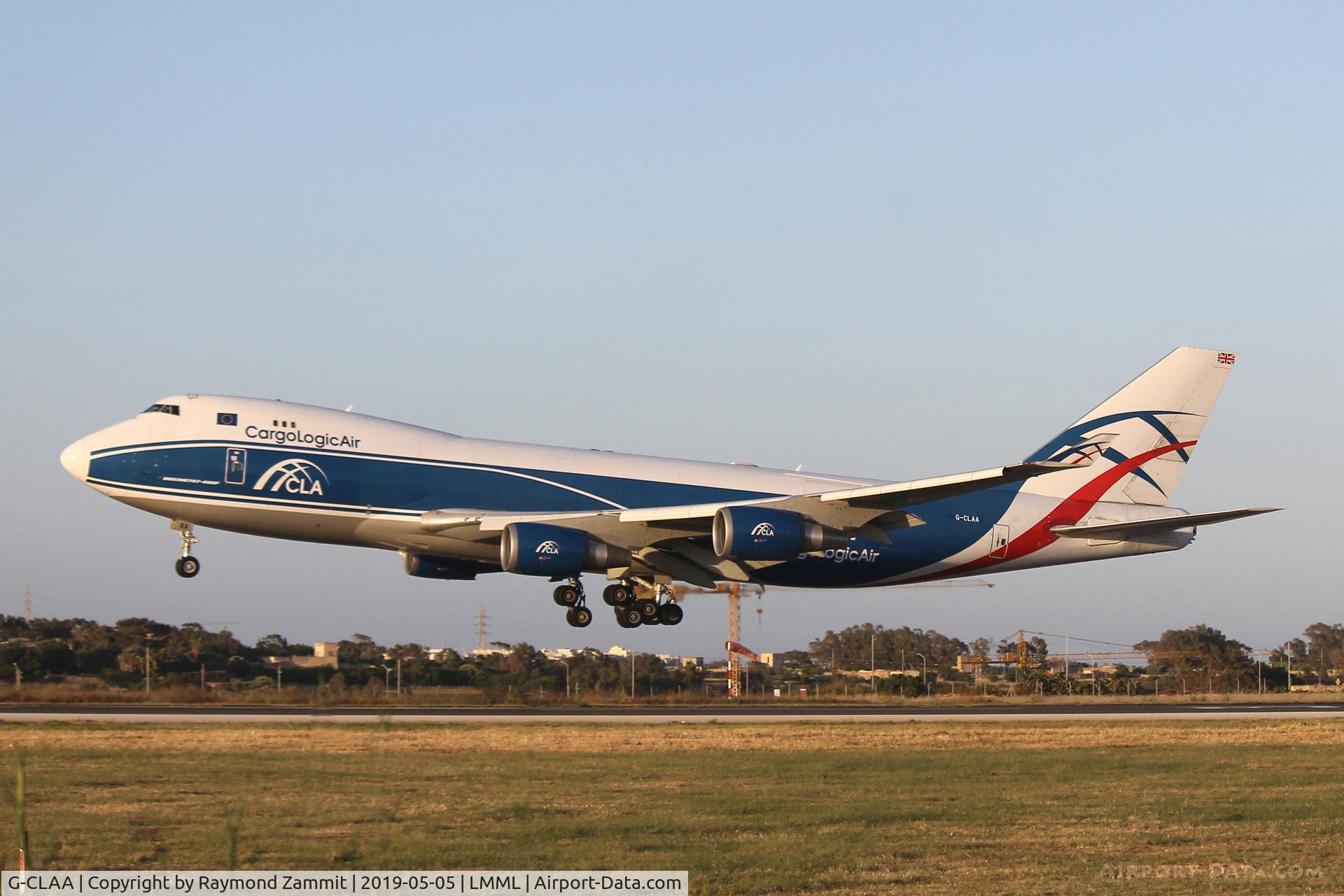 G-CLAA, 2004 Boeing 747-446F C/N 33749, B747 G-CLAA Cargologic Airlines