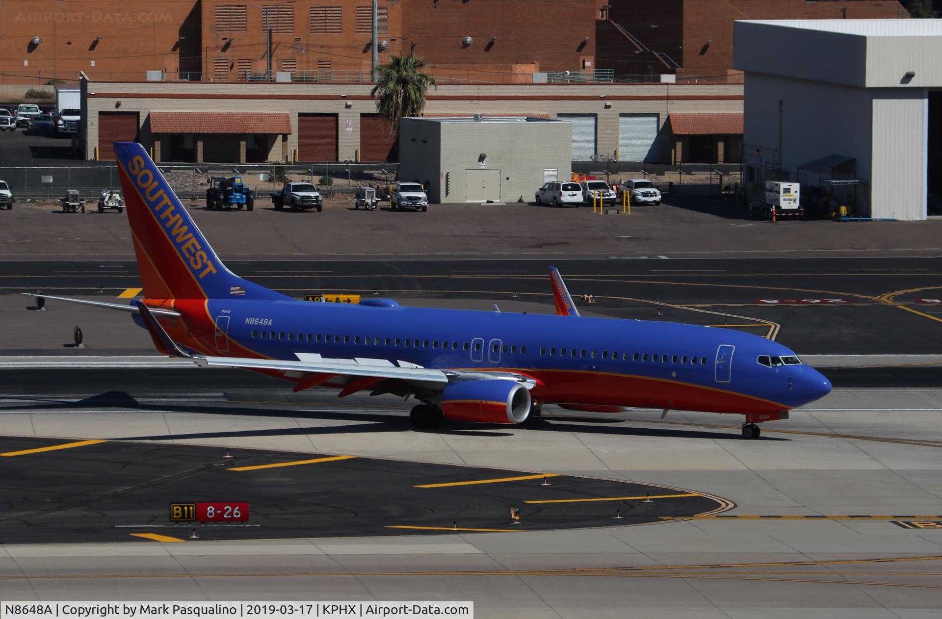 N8648A, 2014 Boeing 737-8H4 C/N 42531, Boeing 737-8H4