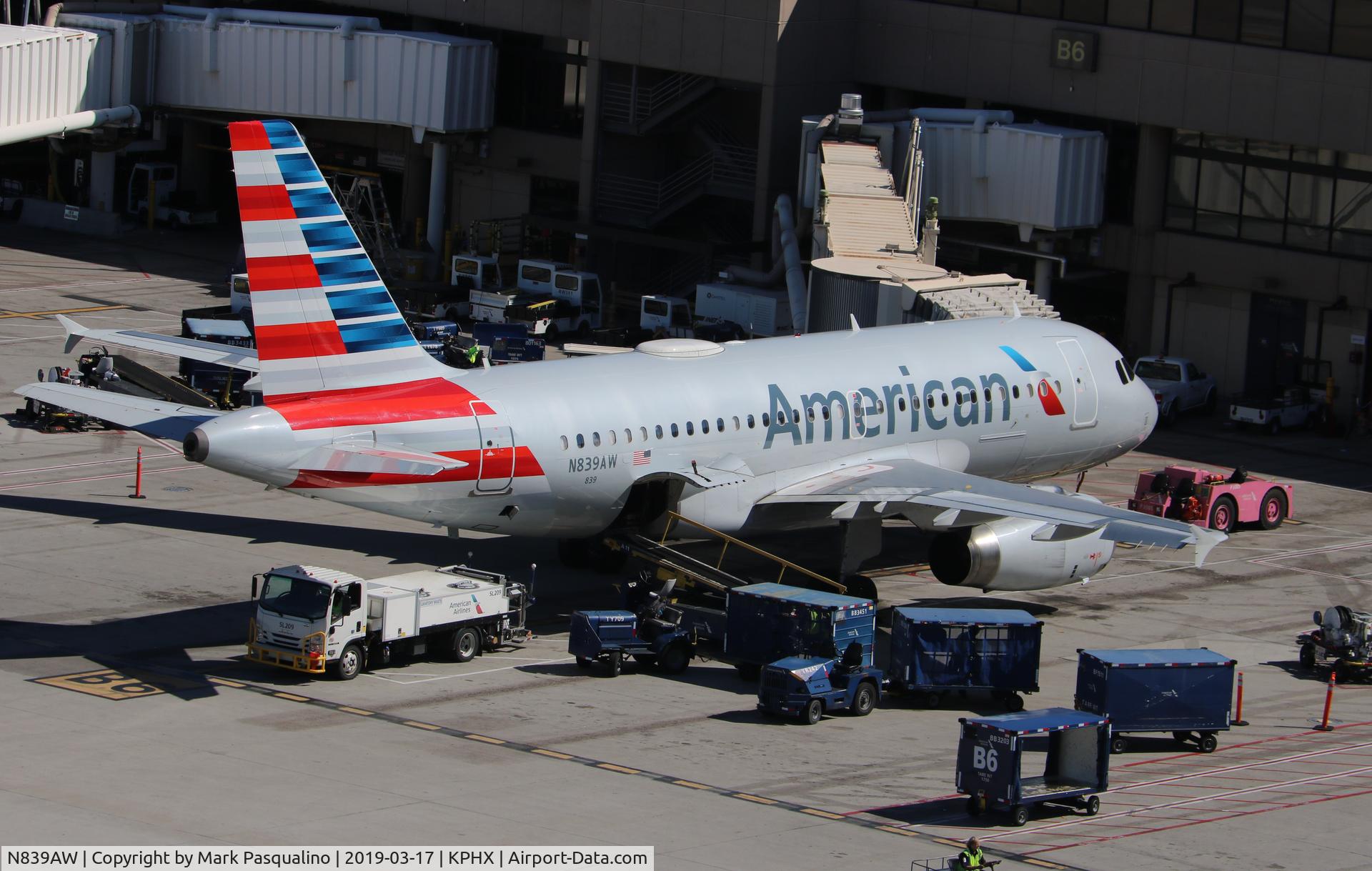 N839AW, 2006 Airbus A319-132 C/N 2669, Airbus A319-132
