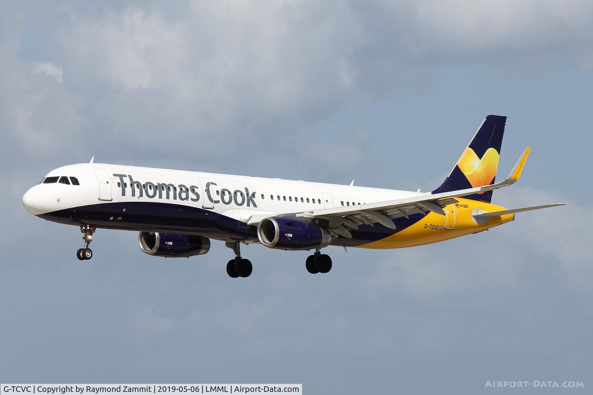 G-TCVC, 2014 Airbus A321-231 C/N 6059, A321 G-TCVC Thomas Cook Airlines