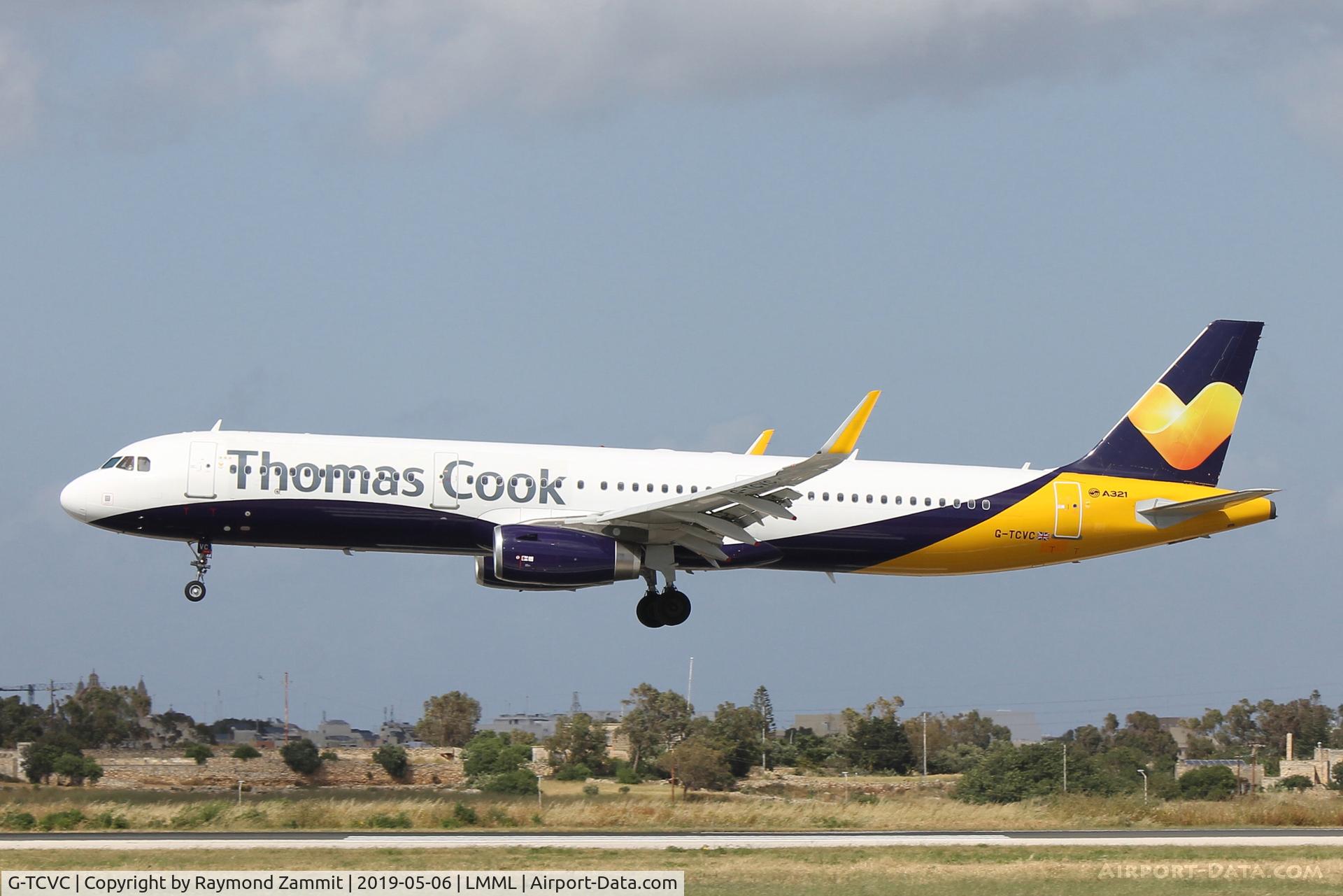 G-TCVC, 2014 Airbus A321-231 C/N 6059, A321 G-TCVC Thomas Cook Airlines