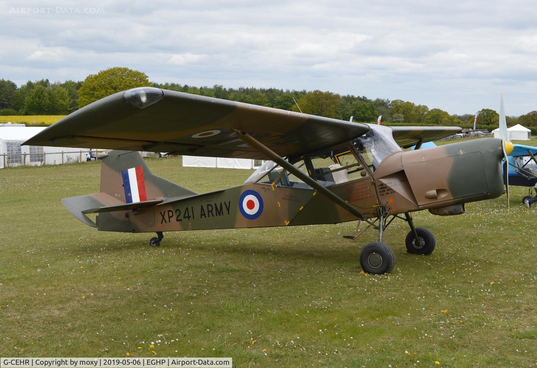 G-CEHR, 1960 Auster AOP.9 C/N B5/10/149, (XP241), 1960 Auster AOP.9 at Popham.