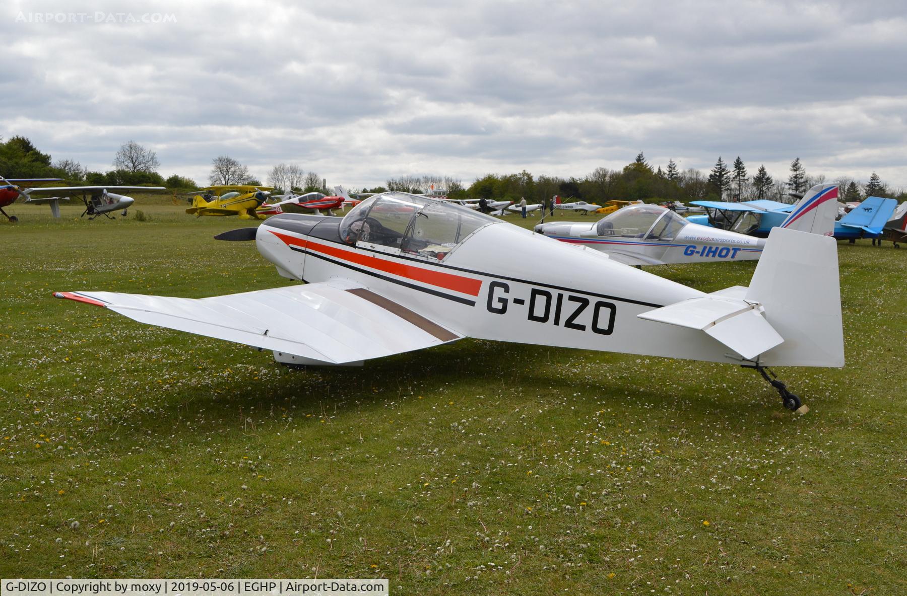 G-DIZO, 1965 Jodel D-120 Paris-Nice C/N 326, Jodel D-120 at Popham.