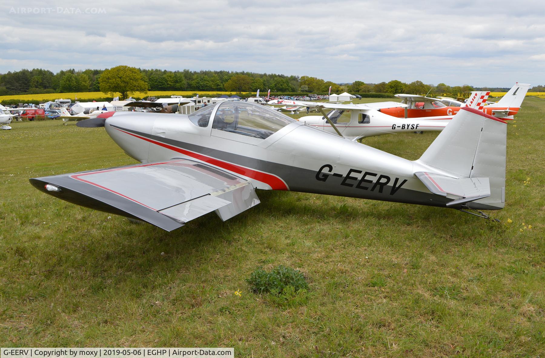 G-EERV, 2002 Vans RV-6 C/N PFA 181A-13381, Vans RV-6 at Popham.