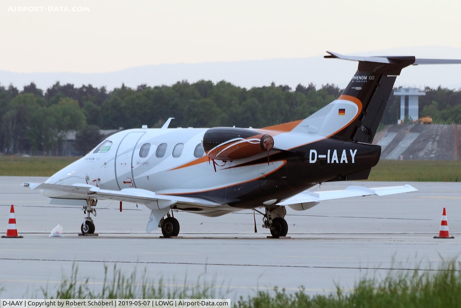 D-IAAY, 2011 Embraer EMB-500 Phenom 100 C/N 50000243, D-IAAY @ LOWG 2019