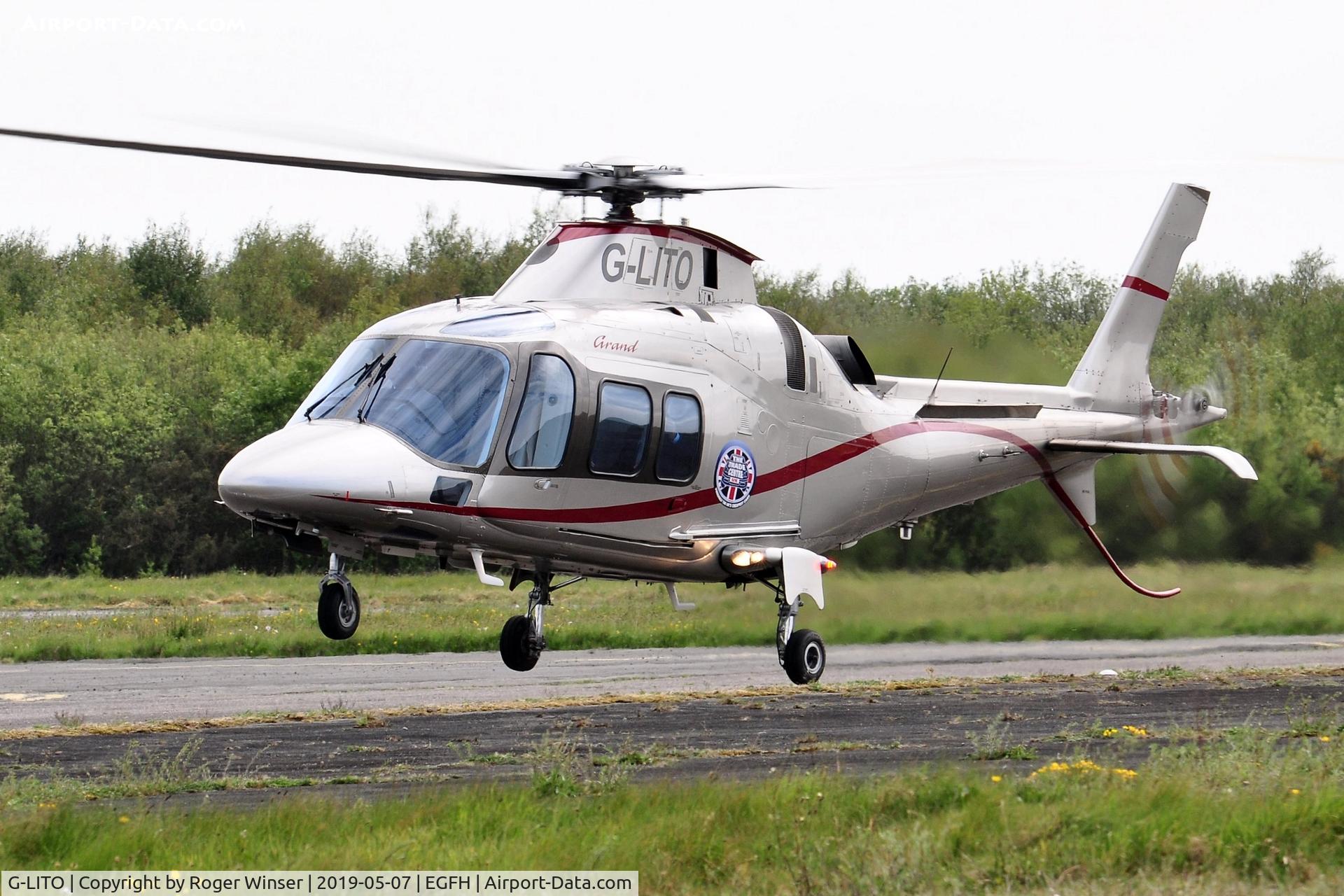 G-LITO, 2006 Agusta A109S Grand C/N 22015, Visiting A-109S Grand operated by Castle Air.