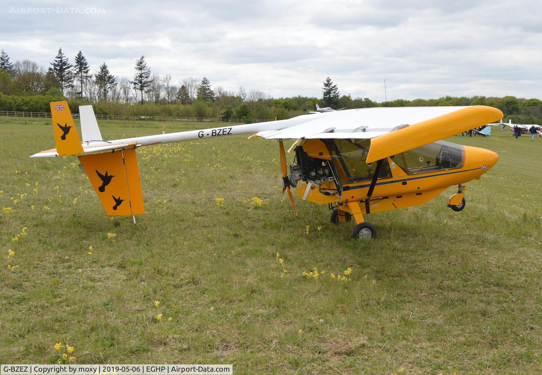 G-BZEZ, 2000 CFM Streak Shadow SA C/N PFA 206-13503, CFM Streak Shadow SA at Popham.